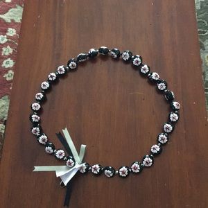 Necklace.  Hawaiian Kukui nut painted. NWT